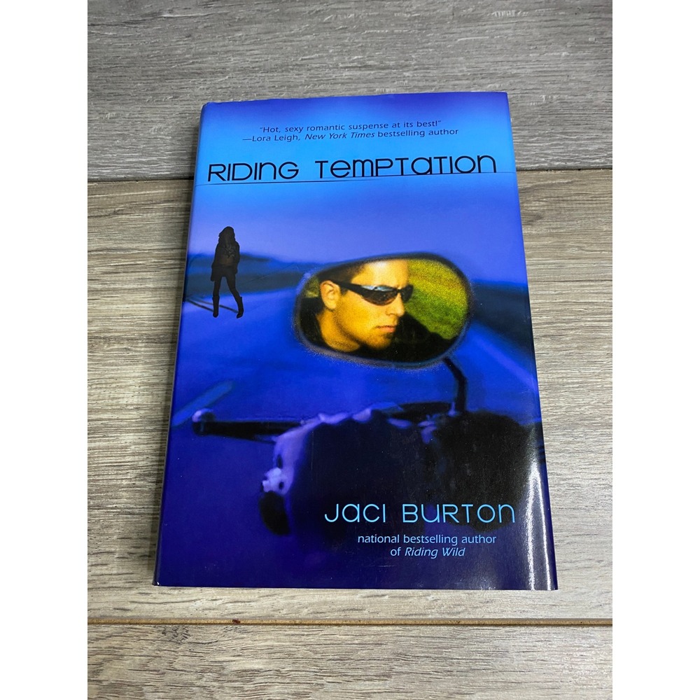 Riding Temptation Jaci Burton‎ Hardcover Berkley Heat Romantic Suspense 2008